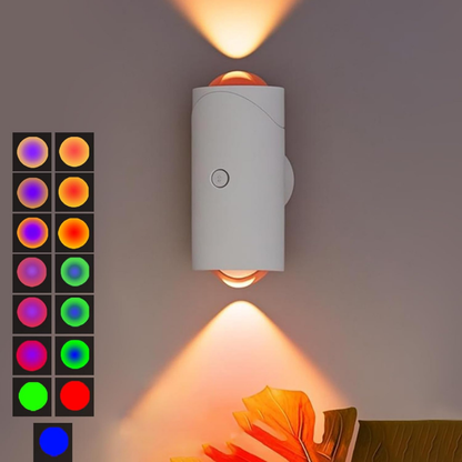 Moderne RGB Wandlamp