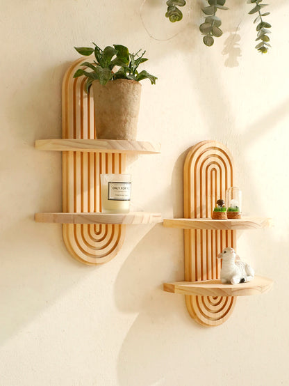Boho Wandplanken Decoratie