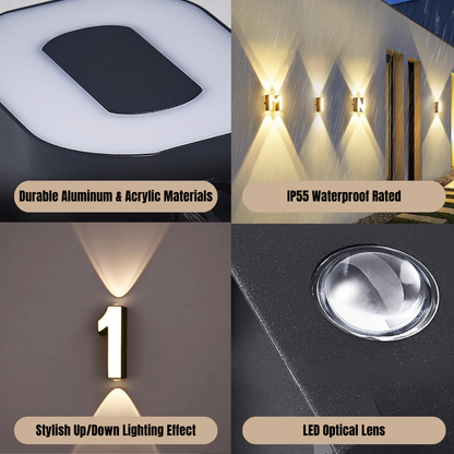 IllumiHouse Huisnummers