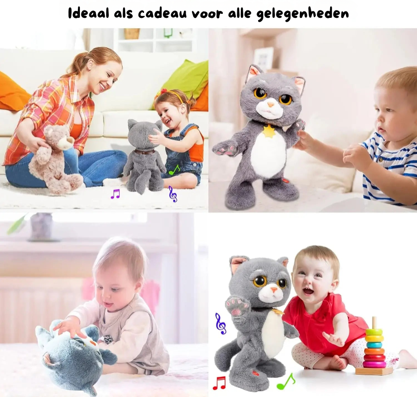 Dansende Zingende Knuffelkat