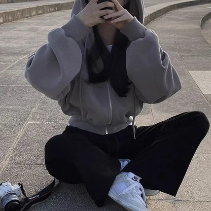 Veelzijdige Cropped Hoodie
