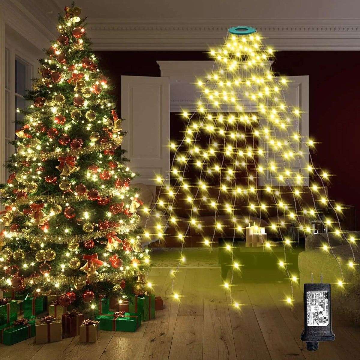 Magische Kerstboomverlichting