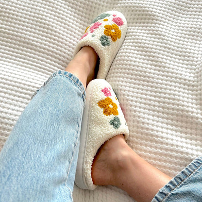 Bloemenpantoffels