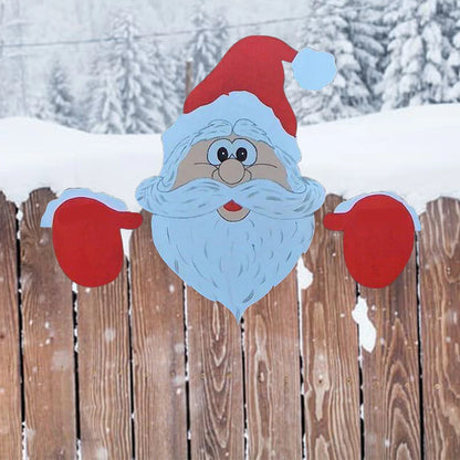 Kerst Tuindecoratie Peeking Ornamenten