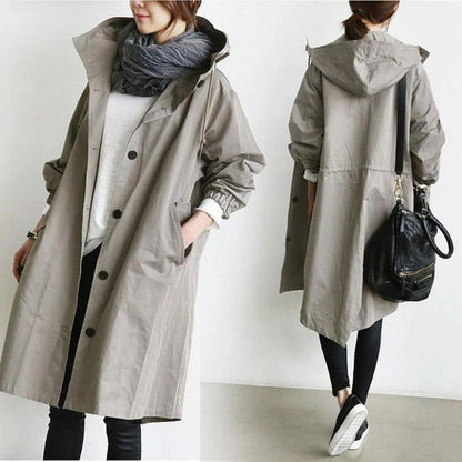 Maelis Waterdichte Trenchcoat