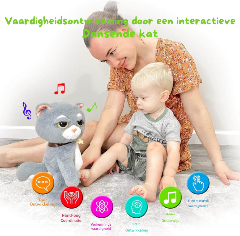 Dansende Zingende Knuffelkat