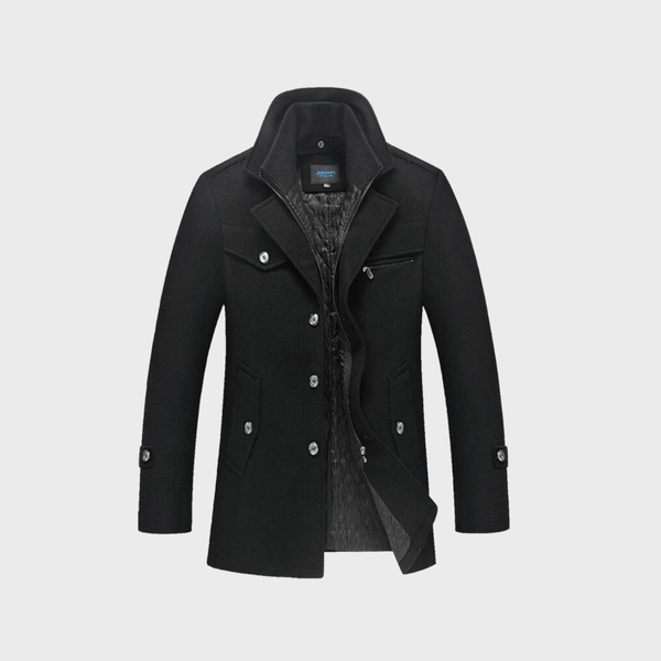 Klassieke Wollen Peacoat