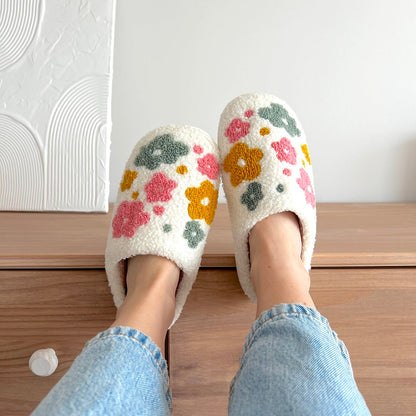 Bloemenpantoffels