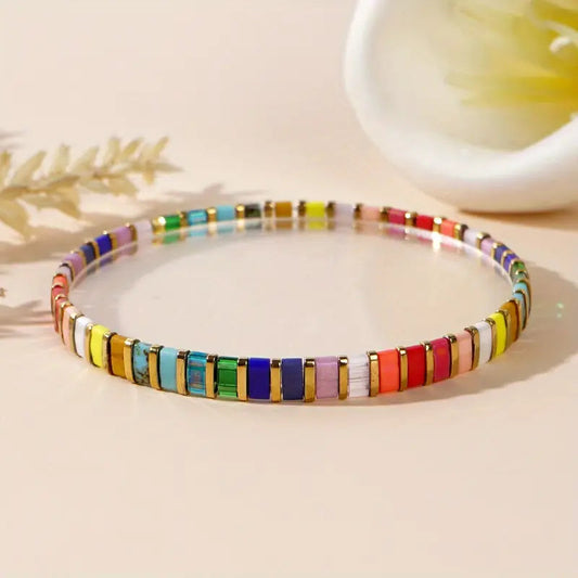Regenboog Kralen Armband Vrouwen