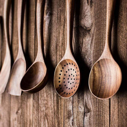 Eco-Friendly Teak Utensils Set