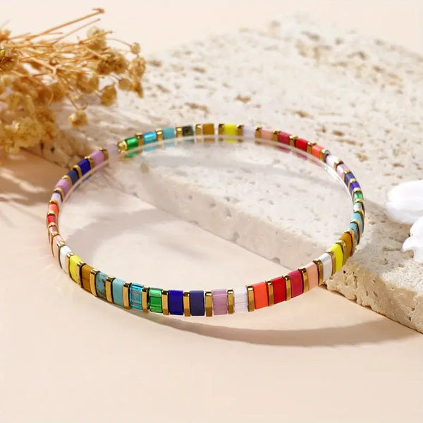 Regenboog Kralen Armband Vrouwen