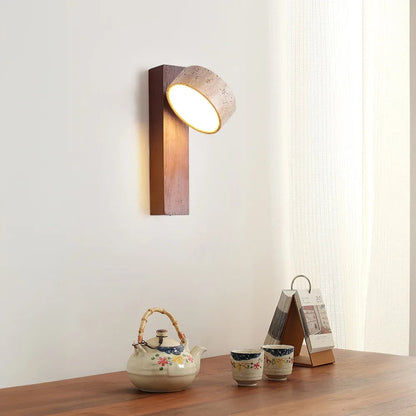 Chique Steenlook Wandlamp