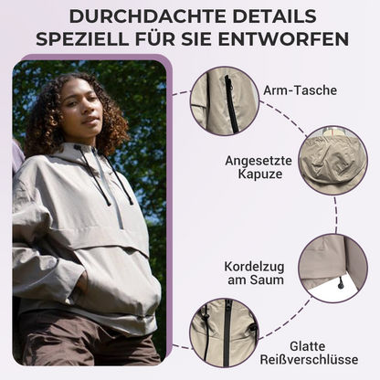 Winddichte Jas met Capuchon