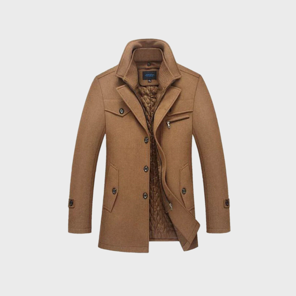 Klassieke Wollen Peacoat