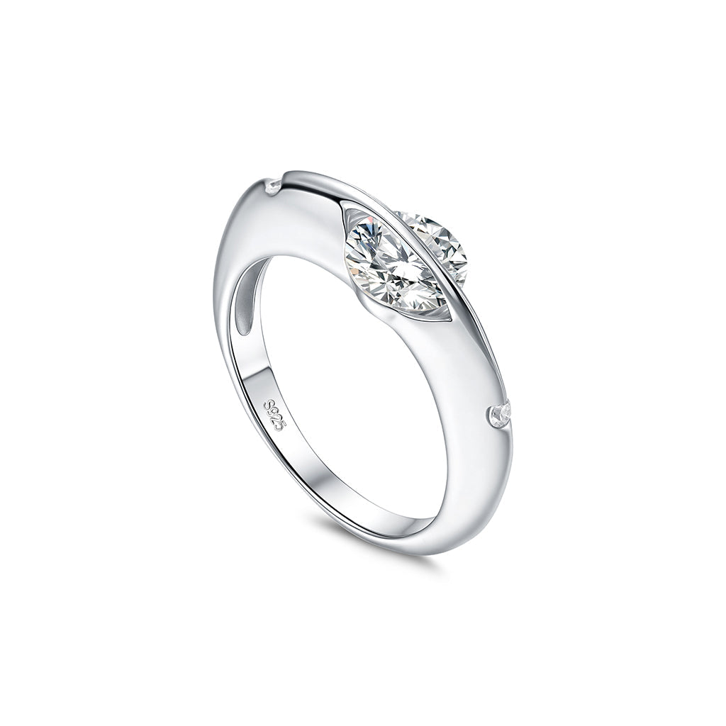 Draaibare Diamanten Ring