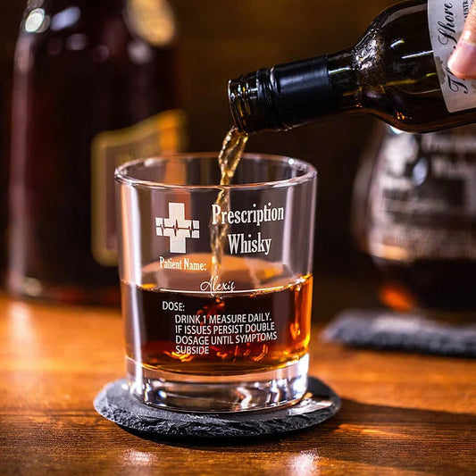 Prescription Whiskey Glass