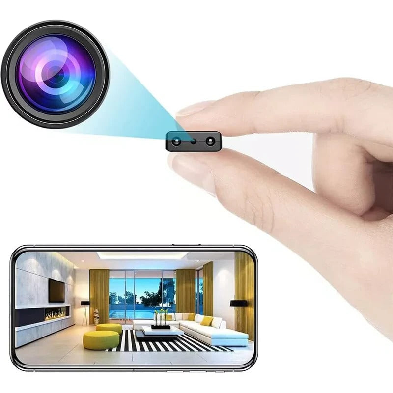 Micro HD Camera Met Audio Nachtzicht Binnen 2025