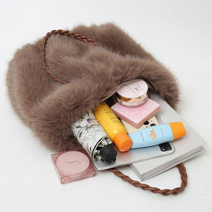 CHARLOTTE Pluche Schoudertas