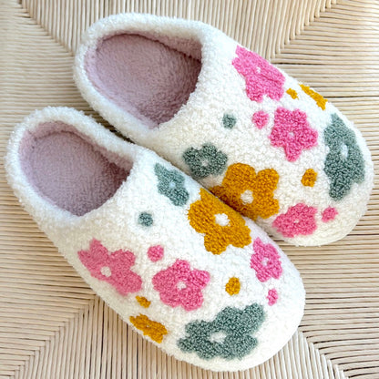 Bloemenpantoffels