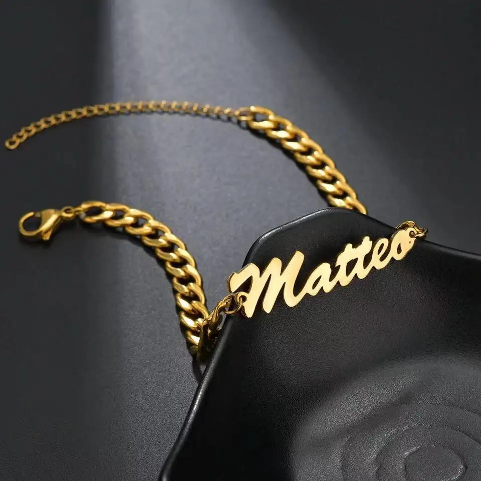 Gepersonaliseerde Cubaanse Armband