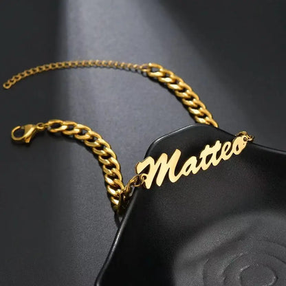Gepersonaliseerde Cubaanse Armband