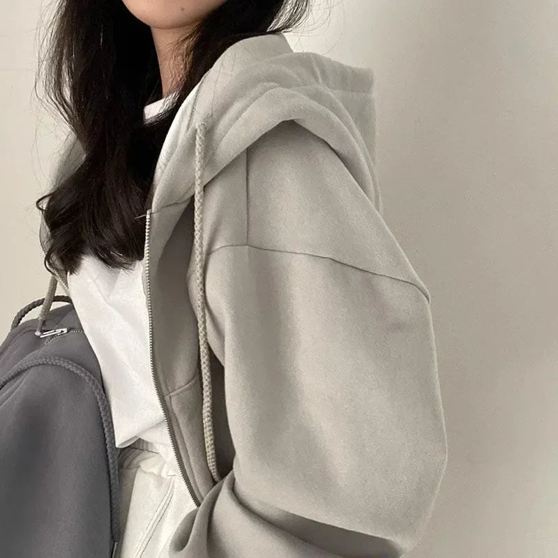 Veelzijdige Cropped Hoodie