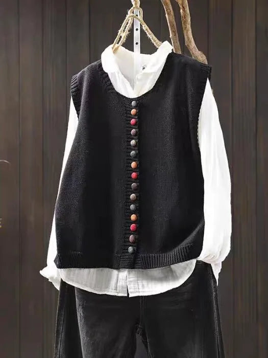 Klassieke Herfstcardigan Casual Warm Stijl