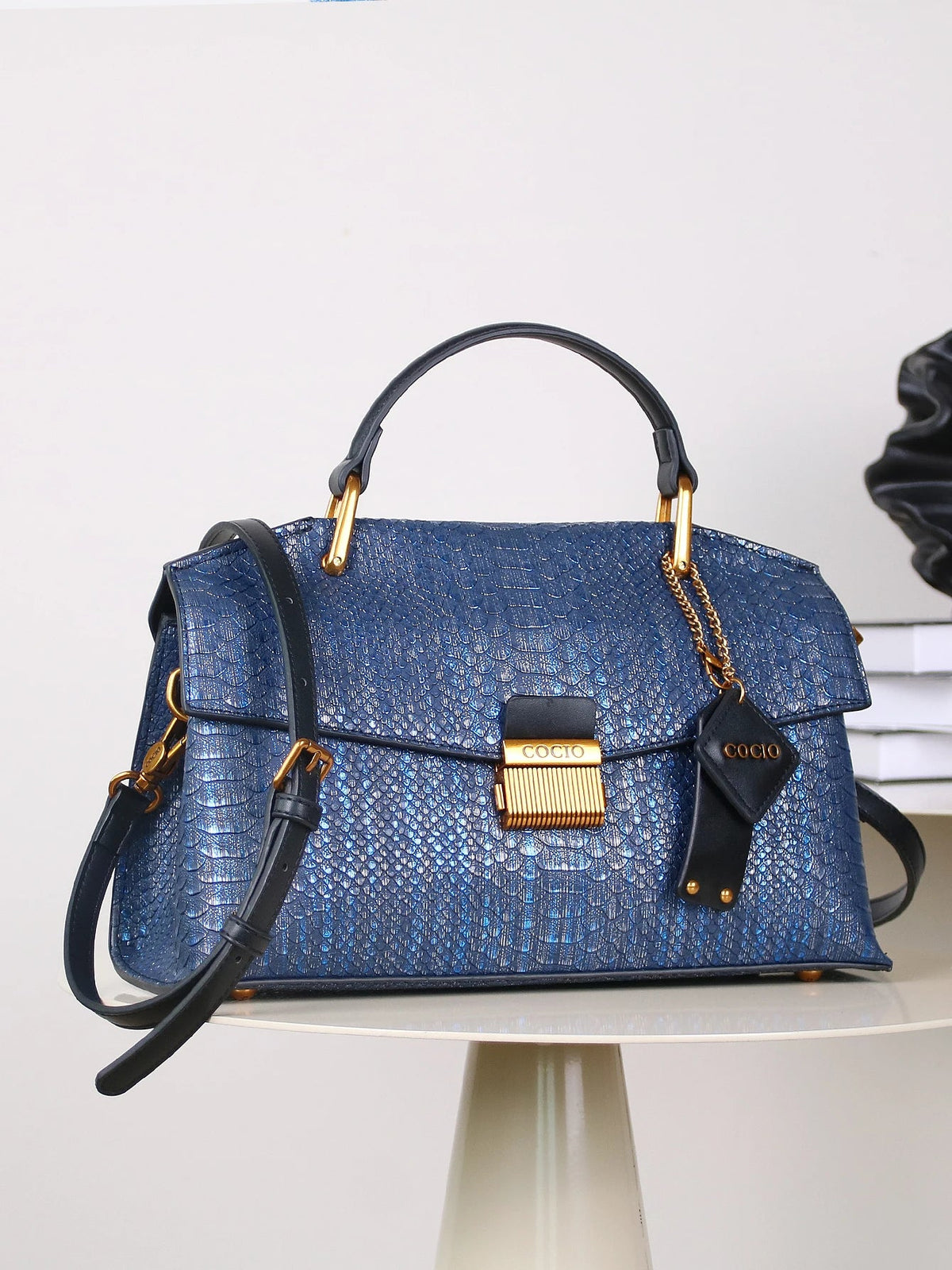 Chique Slangenprint Tas