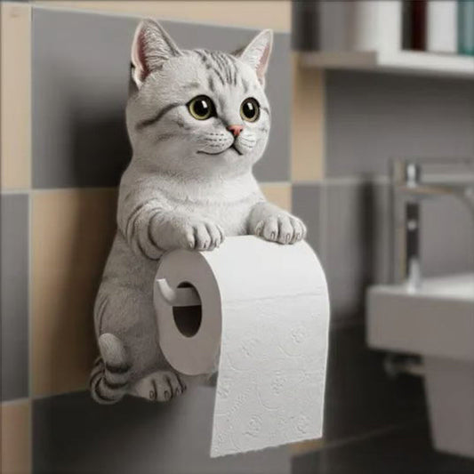 Mini PurrRoll Katten Toiletrolhouder