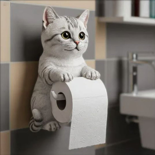 PurrRoll Katten Toiletrolhouder