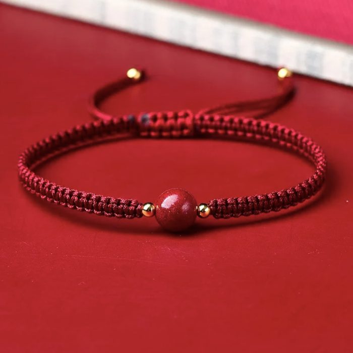 Rode Draad van het Lot Armband