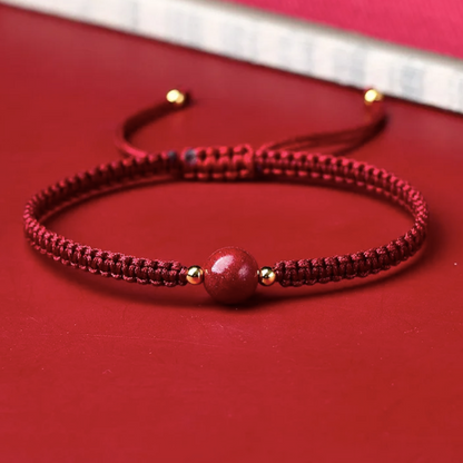 Rode Draad van het Lot Armband
