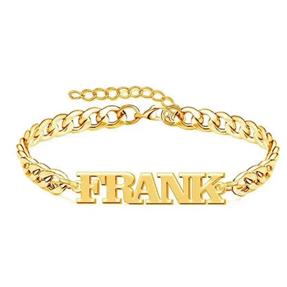 Gepersonaliseerde Cubaanse Armband