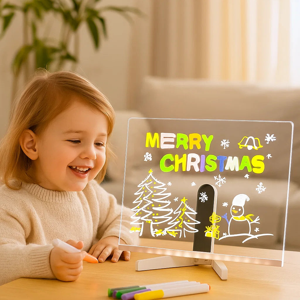 Creatieve LED Schrijfplaat
