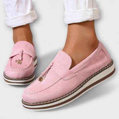 Dames Suède Loafers