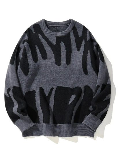 Streetwise Jacquard Trui