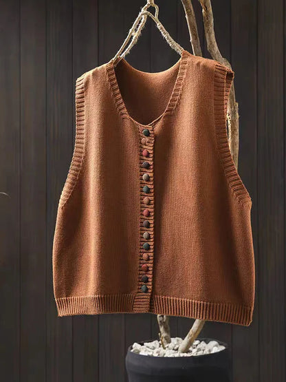 Klassieke Herfstcardigan Casual Warm Stijl