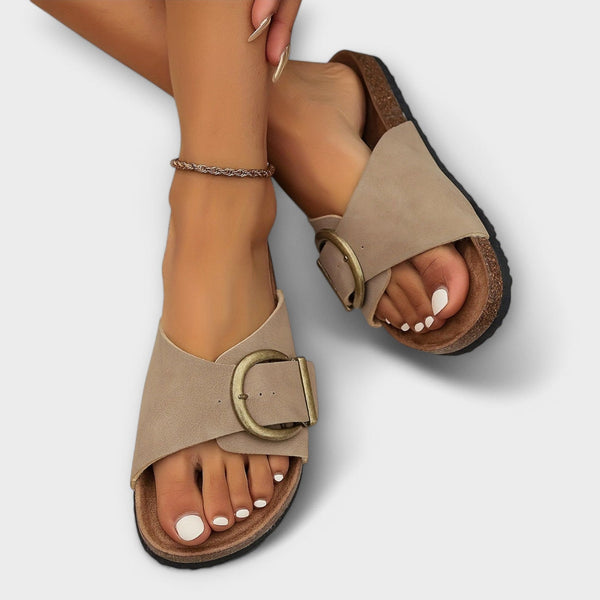 Dames Gesp Instap Sandalen