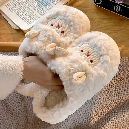 Pluche Schaap Pantoffels
