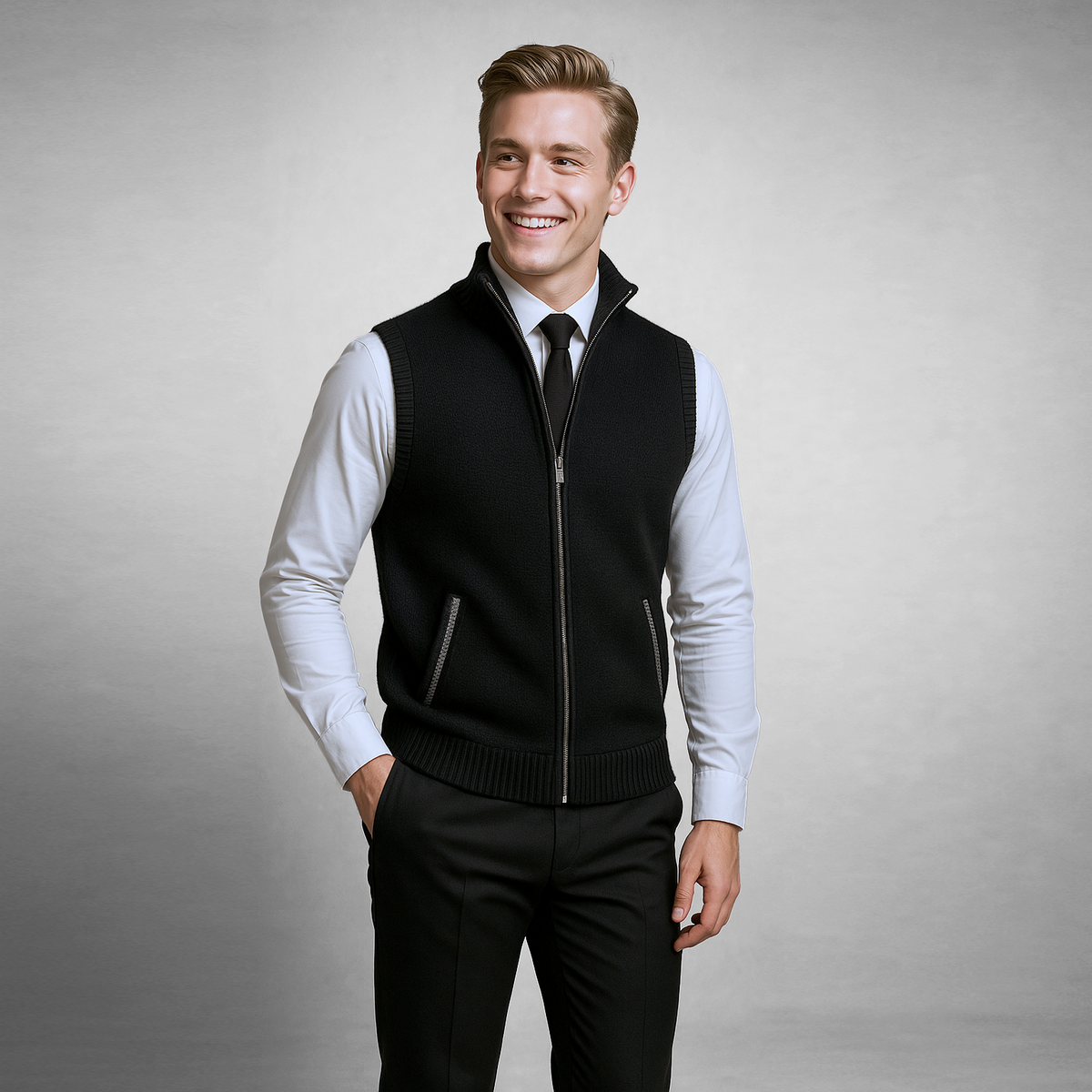 Elegante Gebreide Bodywarmer