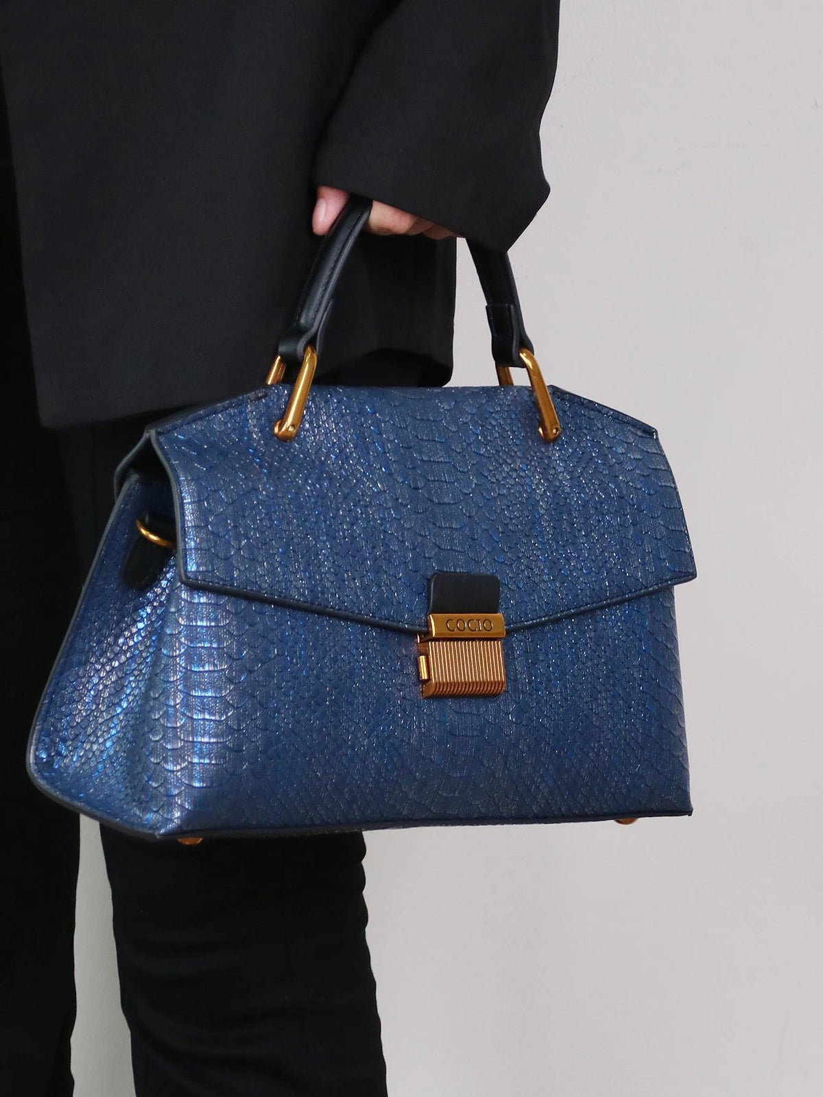 Chique Slangenprint Tas