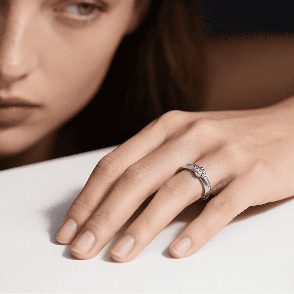 Draaibare Diamanten Ring