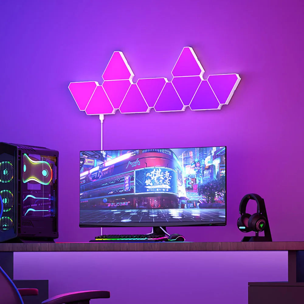 LED Driehoekige Quantum Lamp