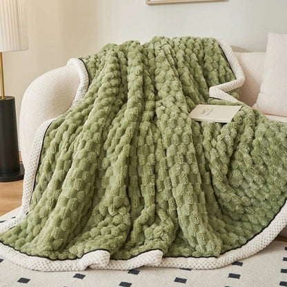 LuxeHaven – Ultiem Zachte Sherpa Fleece Deken voor Pure Ontspanning