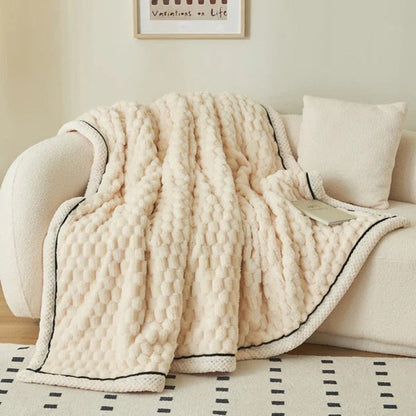 LuxeHaven – Ultiem Zachte Sherpa Fleece Deken voor Pure Ontspanning