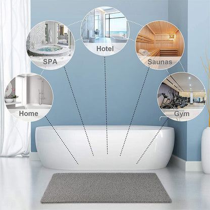 AquaLuxe – Hygiënische Antislip Douchemat met Luxe Comfort