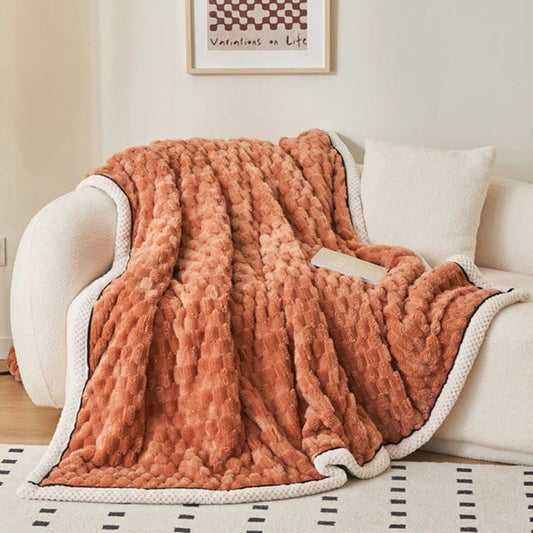 LuxeHaven – Ultiem Zachte Sherpa Fleece Deken voor Pure Ontspanning