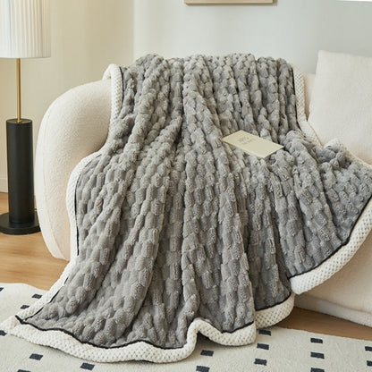 LuxeHaven – Ultiem Zachte Sherpa Fleece Deken voor Pure Ontspanning