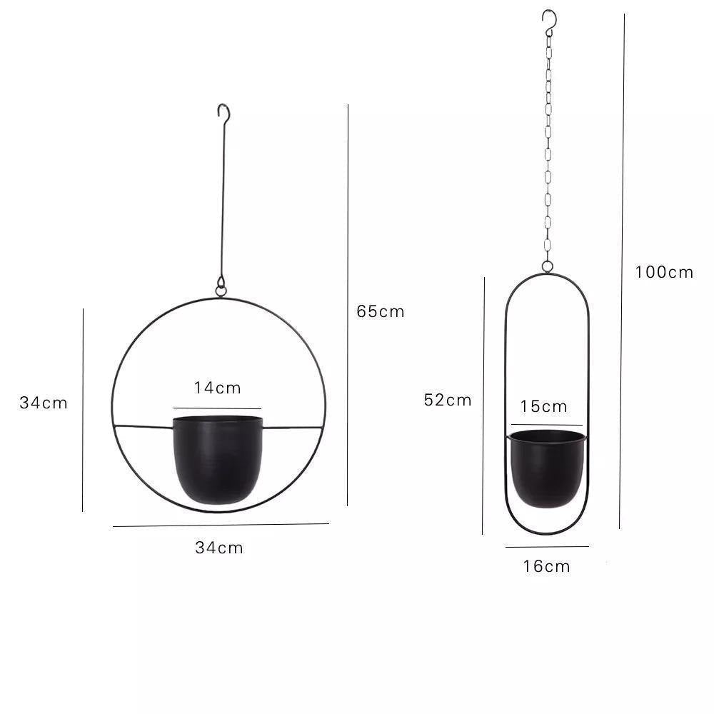 AeroHalo™ - Metalen Hangende Plantenbak