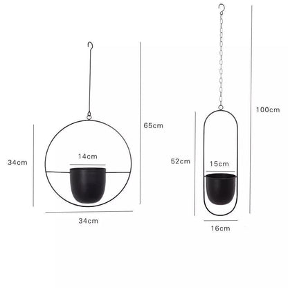 AeroHalo™ - Metalen Hangende Plantenbak